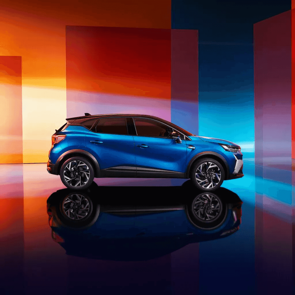 Exteriér auta Renault Captur Esprit od AVIS Maxirent.