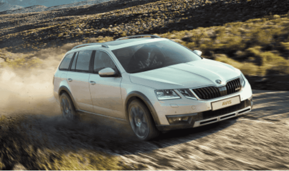 Škoda Octavia v top výbave na dlhodobý prenájom od Avis Maxirent.
