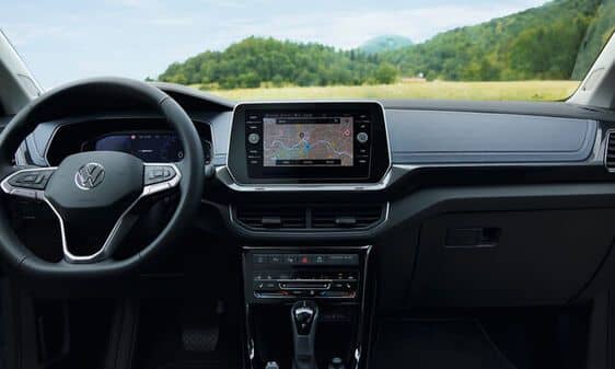 Volant auta VW T-cross Style na dlhodobý prenájom.