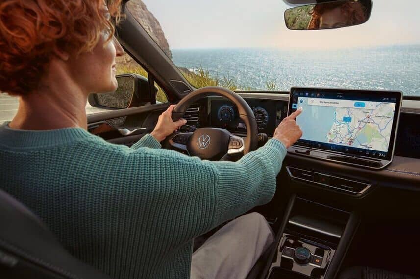 Interiér auta VW Tiguan Limited na dlhodobý prenájom