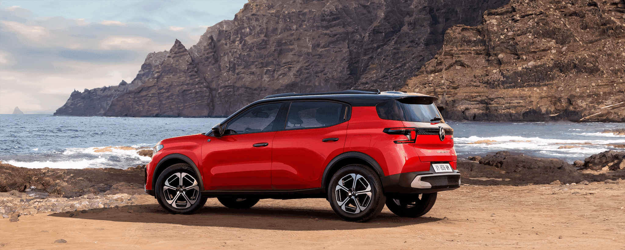 Exteriér auta Citoren C3 Aircross Max od AVIS Maxirent