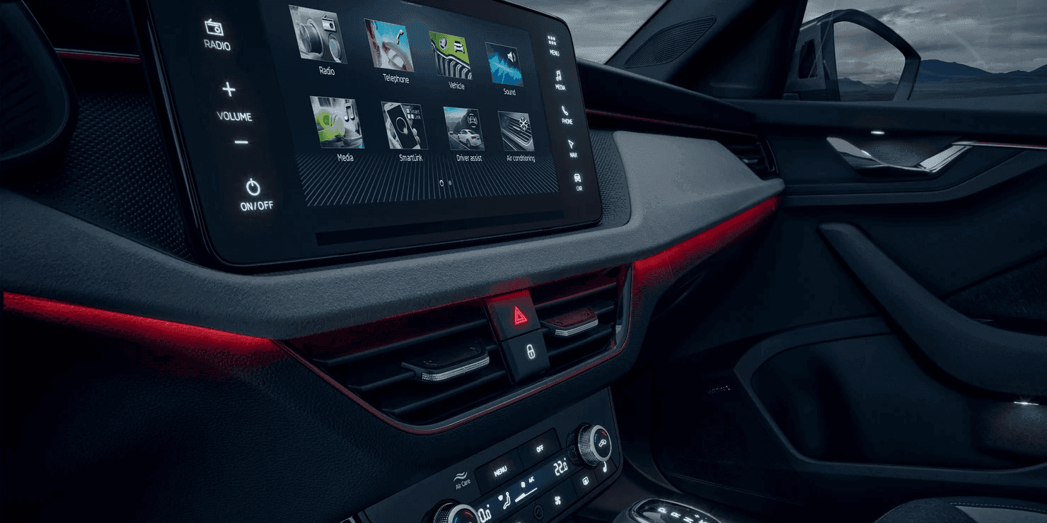 Detail auta Škoda Scala od AVIS Maxirent.