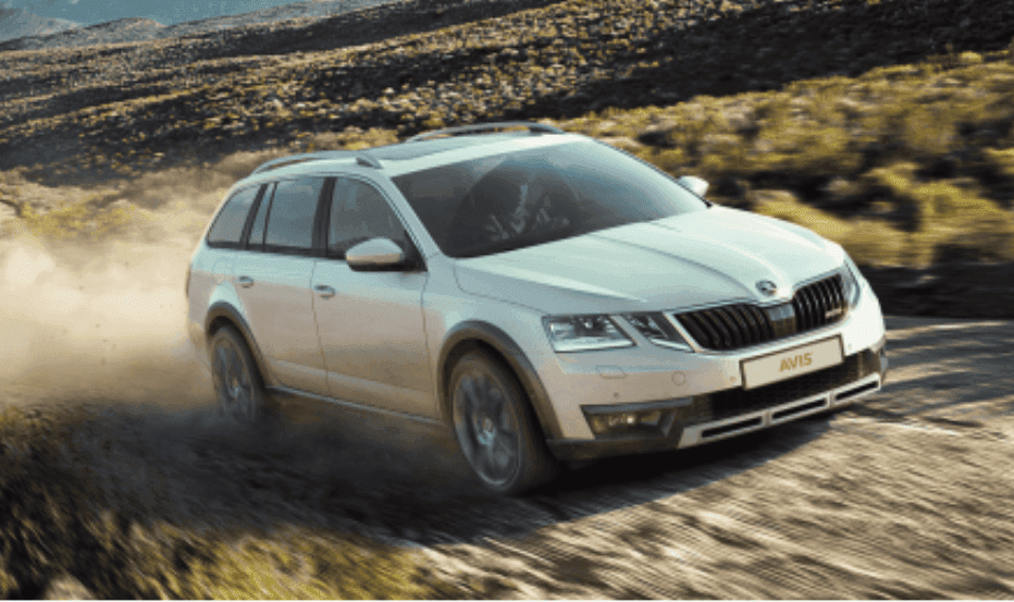 Škoda Octavia v top výbave na dlhodobý prenájom od Avis Maxirent.