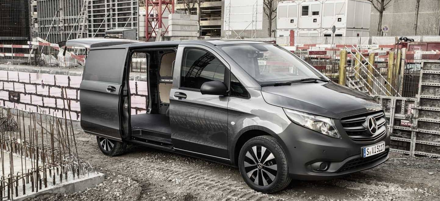 Exteriér auta Mercedes-Benz Vito na dlhodobý prenájom.