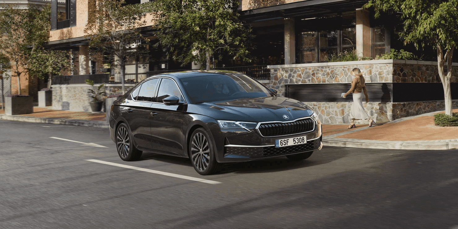 Dlhodobý prenájom auta Škoda Octavia Sportline.