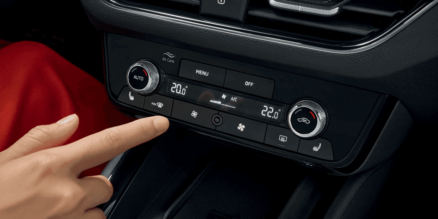 Detail auta Škoda Kamiq AVIS Maxirent.