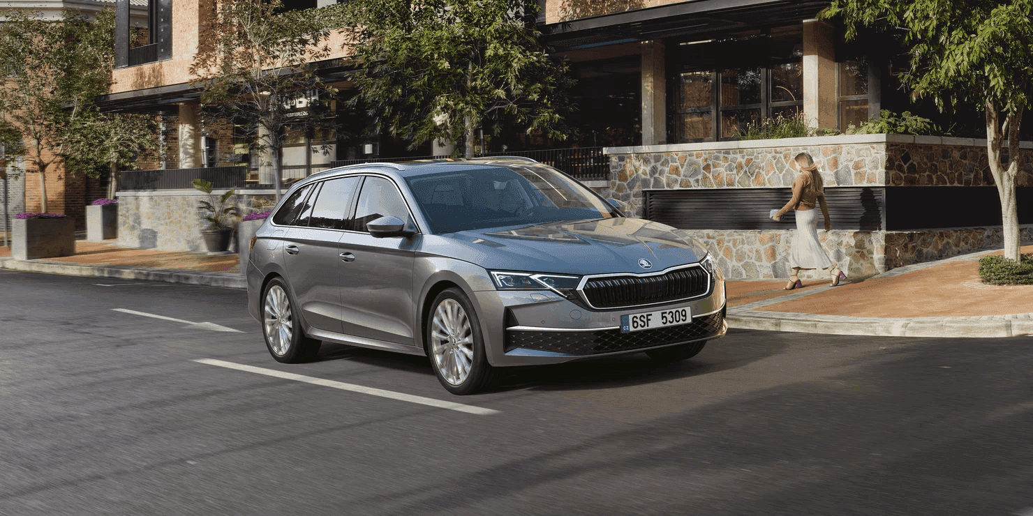 Dlhodobý prenájom auta Škoda Octavia Combi.